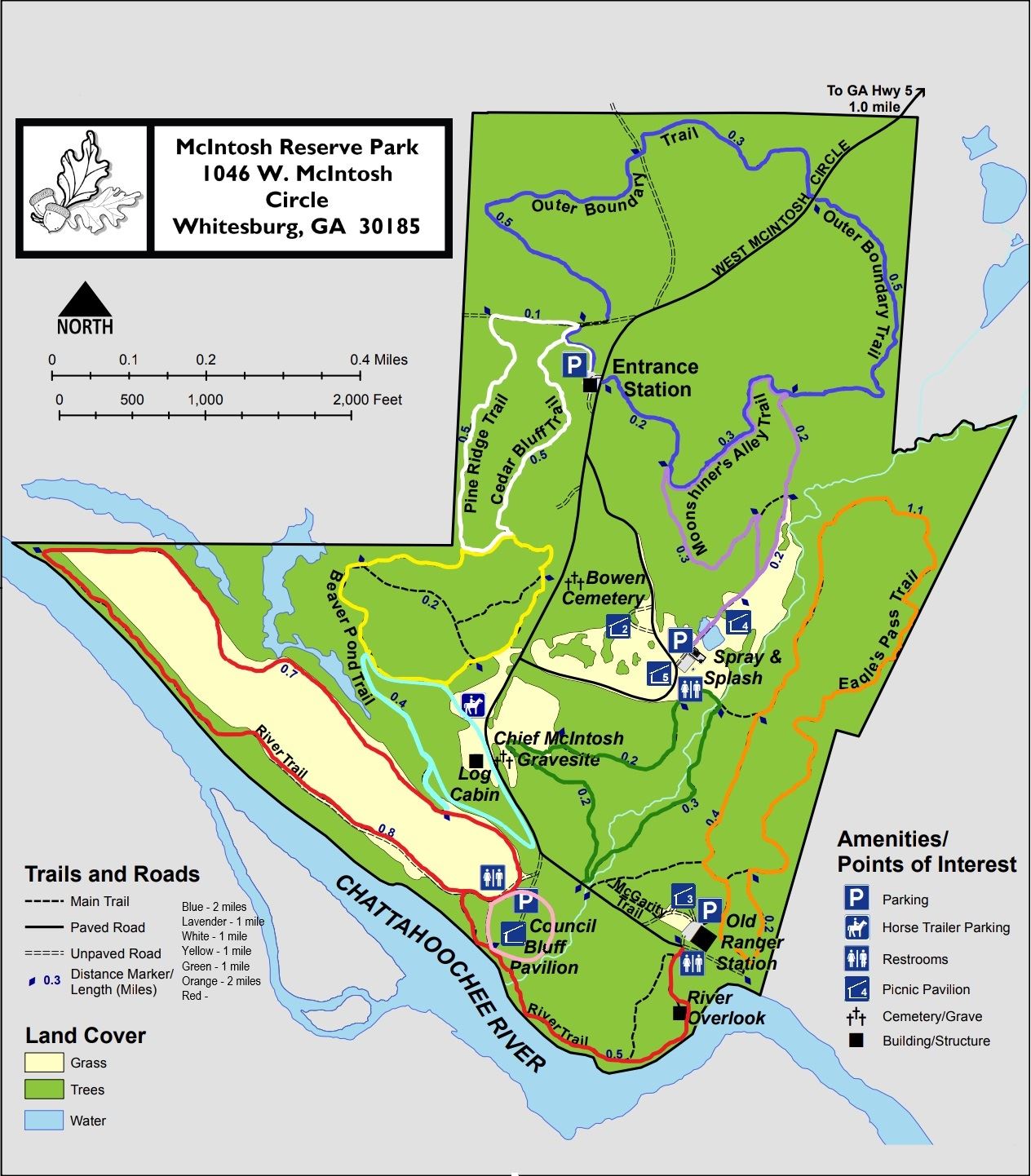 McIntosh Trail Map