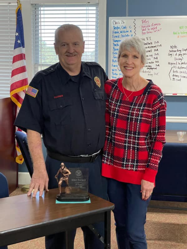 Mike Tucker Retirement