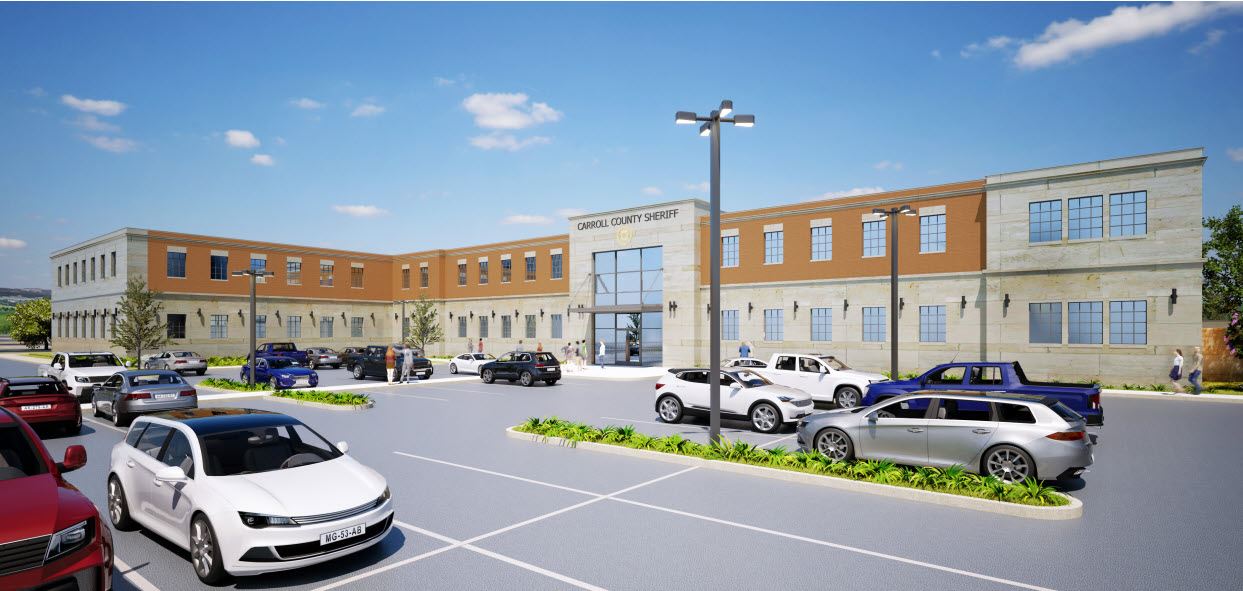 Staff Entrance of Sheriffs Office